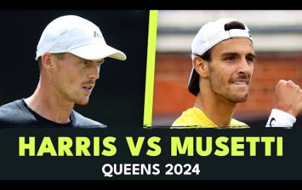 billy-harris-vs-lorenzo-musetti-|-queens-2024-highlights
