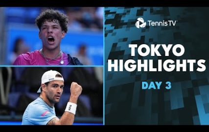 berrettini-&-fils-clash;-draper-challenges-hurkacz-|-tokyo-2024-highlights-day-3