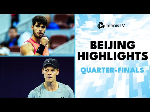 alcaraz-vs-khachanov;-sinner-vs-lehecka-&-more-|-beijing-2024-quarter-finals-highlights