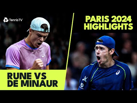 entertaining-holger-rune-vs-alex-de-minaur-highlights-|-paris-2024