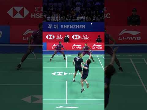 quick-racket-change-and-back-to-work!-#shorts-#badminton-#bwf