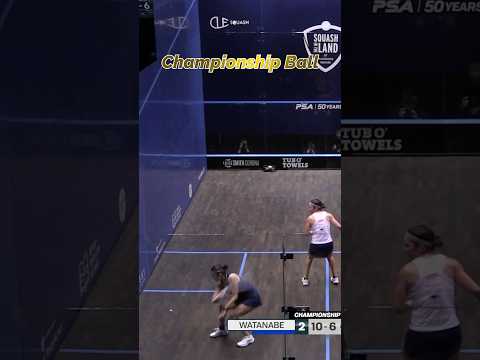 the-championship-ball-#squash-#psasquashtour-#sport-#squashintheland-#usa-#japan