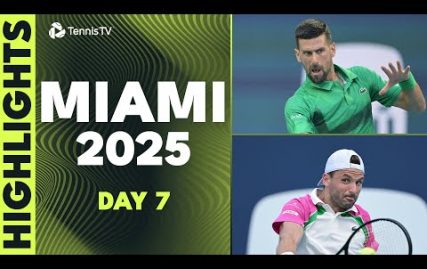 djokovic-faces-musetti;-monfils,-berrettini-&-fritz-feature-|-miami-2025-day-7-highlights