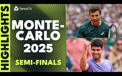 fokina-vs-alcaraz,-musetti-vs-de-minaur-|-monte-carlo-2025-semi-finals-highlights