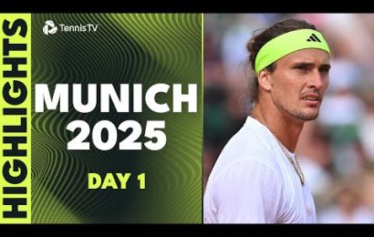 zverev-faces-muller;-shelton-vs-gojo-&-more-|-munich-2025-highlights-day-1