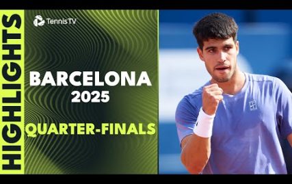 alcaraz-faces-de-minaur;-ruud-takes-on-rune-|-barcelona-2025-quarter-final-highlights