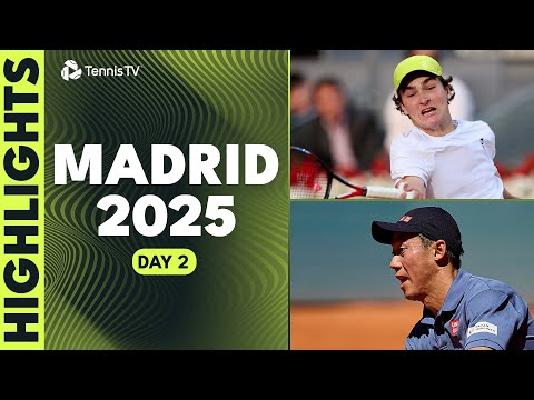 fonseca-returns-to-action;-nishikori,-sonego-&-norrie-feature-|-madrid-2025-day-2-highlights