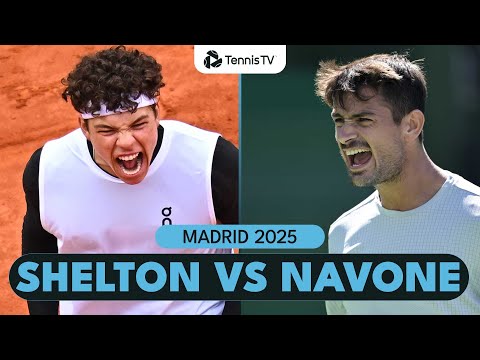 ben-shelton-vs-mariano-navone-wild-match!-|-madrid-2025-highlights