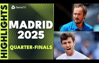 ruud-vs-medvedev;-draper,-musetti,-mensik-&-more-headline-|-madrid-2025-quarter-finals-highlights