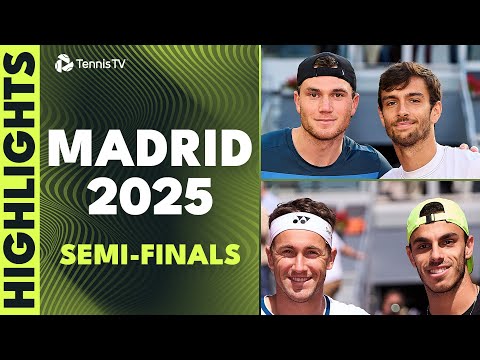 draper-faces-musetti,-ruud-battles-cerundolo;-madrid-2025-semi-finals-highlights