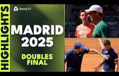 arevalo/pavic-vs-granollers/zeballos-for-the-title-|-2025-madrid-doubles-final-highlights
