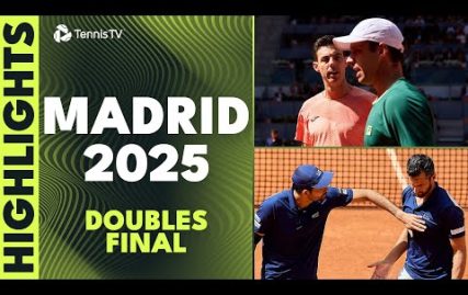 arevalo/pavic-vs-granollers/zeballos-for-the-title-|-2025-madrid-doubles-final-highlights
