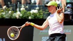 collins-ends-swiatek’s-italian-open-defence