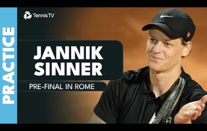 live:-jannik-sinner-practice-ahead-of-alcaraz-showdown-in-rome!