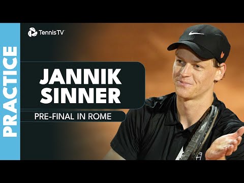 live:-jannik-sinner-practice-ahead-of-alcaraz-showdown-in-rome!