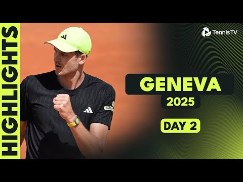 khachanov-vs-nishikori;-rinderknech-vs-kecmanovic;-hurkacz-vs-cazaux-|-geneva-2025-day-2-highlights