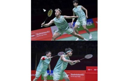 badminton:-aaron-wooi-yik-and-wei-chong-kai-wun-set-up-malaysian-masters-title-showdown