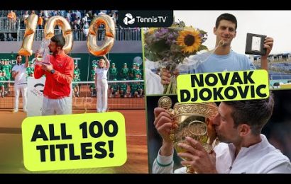 novak-djokovic-100-titles:-every-championship-point-&-trophy-lift!