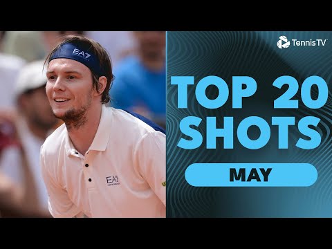 crazy-zverev-defence;-bublik-no-look-volley-&-more-|-top-20-shots-may-2025