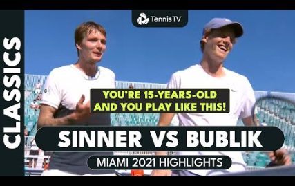 “you’re-15-years-old-and-you-play-like-this!”-|-jannik-sinner-vs-alexander-bublik-highlights