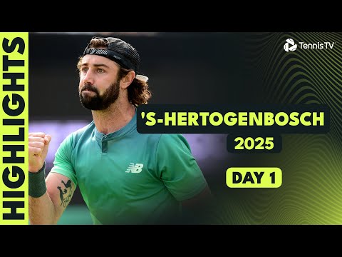 jarry-takes-on-darderi;-thompson-&-more-in-action-|-‘s-hertogenbosch-2025-highlights-day-1