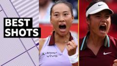 raducanu-beaten-by-zheng-at-queen’s-–-best-shots