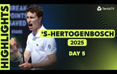 humbert-plays-borges;-medvedev,-opelka-&-diallo-feature-|-‘s-hertogenbosch-2025-highlights-day-5