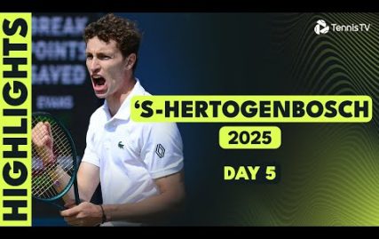 humbert-plays-borges;-medvedev,-opelka-&-diallo-feature-|-‘s-hertogenbosch-2025-highlights-day-5