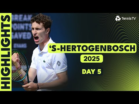 humbert-plays-borges;-medvedev,-opelka-&-diallo-feature-|-‘s-hertogenbosch-2025-highlights-day-5