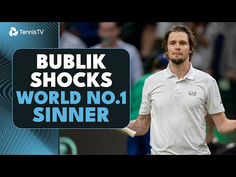 alexander-bublik-shocks-world-no.1-jannik-sinner!-|-halle-2025-highlights