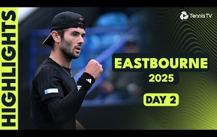 fearnley-takes-on-cobolli;-norrie,-opelka-&-more-feature-|-eastbourne-2025-day-2-highlights