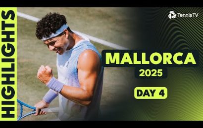 shelton-battles-tien;-tomic-&-moutet-feature-|-mallorca-2025-day-4-highlights