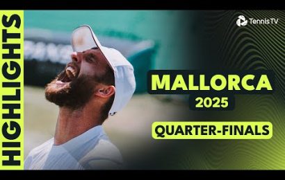 moutet-entertains;-auger-aliassime-&-more-in-action-|-mallorca-2025-quarter-final-highlights