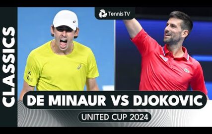 when-alex-de-minaur-outplayed-novak-djokovic!-|-united-cup-2024-extended-highlights
