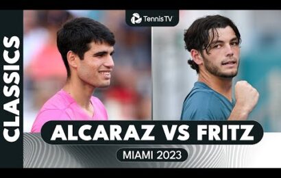 carlos-alcaraz-&-taylor-fritz’s-first-meeting!-|-miami-2023-extended-highlights